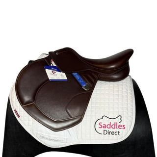 Bates Apex Jump Brown 17.5" ADJ 1 | Saddles Direct