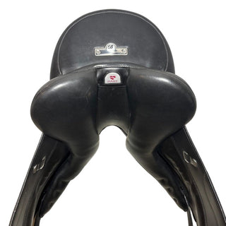 Bates Artiste Dressage Black Size 0 16.5 - 17" ADJ 7 | Saddles Direct