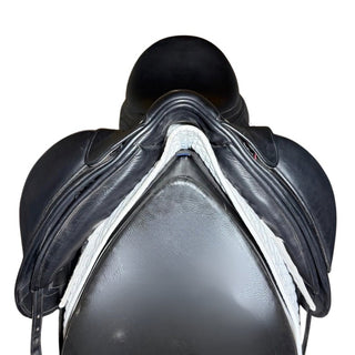 Bates Artiste Monoflap Dressage Black 17" ADJ Size 1 3 | Saddles Direct