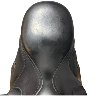 Bates Artiste Monoflap Dressage Black Size 0 16.5-17" ADJ 4 | Saddles Direct