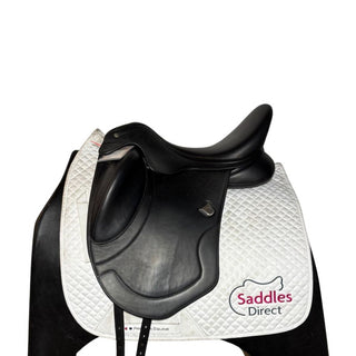 Bates Artiste Monoflap Dressage Black Size 0 ADJ 1 | Saddles Direct