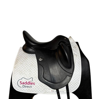 Bates Artiste Monoflap Dressage Black Size 0 ADJ 2 | Saddles Direct