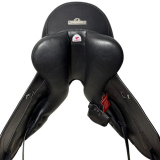 Bates Artiste Monoflap Dressage Black Size 1 ADJ 7 | Saddles Direct