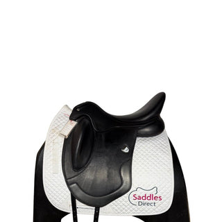 Bates Artiste Monoflap Dressage Black Size 1 ADJ 1 | Saddles Direct