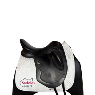 Bates Artiste Monoflap Dressage Black Size 1 ADJ 2 | Saddles Direct