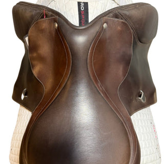 Bates Caprilli Close Contact Jump Brown 16.5" ADJ 6 | Saddles Direct