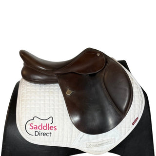 Bates Caprilli Close Contact Jump Brown 16.5" ADJ 2 | Saddles Direct