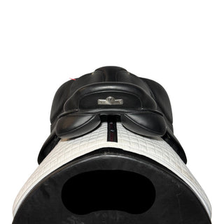 Bates Caprilli Close Contact Jump Opulence Leather Black 18" ADJ 5 | Saddles Direct