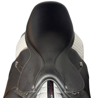 Bates Caprilli Deep Seat Jump Black 16.5" ADJ 4 | Saddles Direct