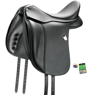 Bates Dressage Black 16.5" ADJ 1 | Saddles Direct