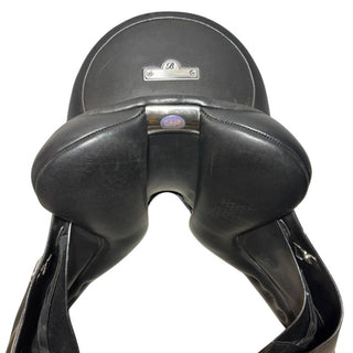 Bates Dressage Black 17" ADJ 9 | Saddles Direct