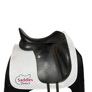 Bates Dressage Black 17.5" ADJ 2 | Saddles Direct