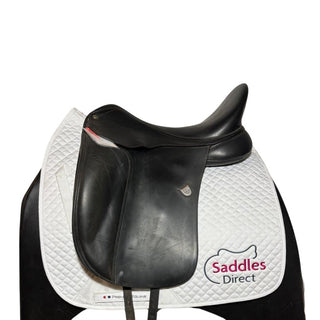 Bates Dressage Black 17.5" ADJ 1 | Saddles Direct
