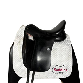 Black Bates Dressage Black 17.5" ADJ 1 - Saddles Direct