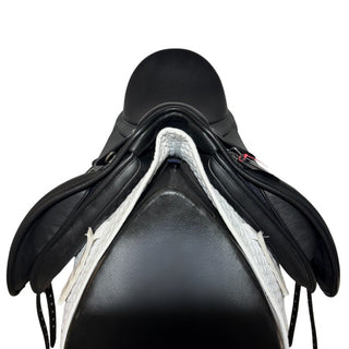 Bates Dressage Heritage Leather Black 17" ADJ 3 | Saddles Direct