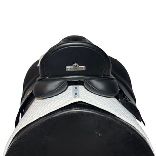 Bates Dressage Heritage Leather Black 17" ADJ 5 | Saddles Direct