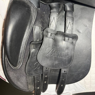 Bates GP VSD Heritage Leather Black 17" ADJ 7 | Saddles Direct