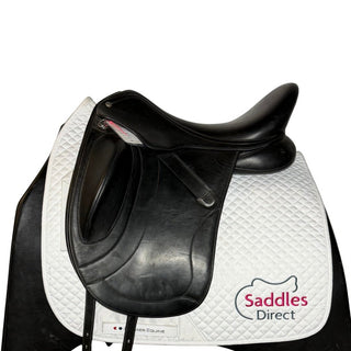 Bates Innova Dressage Black 17.5" ADJ 1 | Saddles Direct