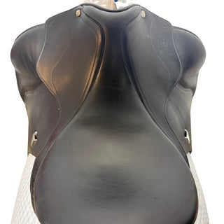 Bates Isabell Icon Dressage Black 17" ADJ 6 | Saddles Direct