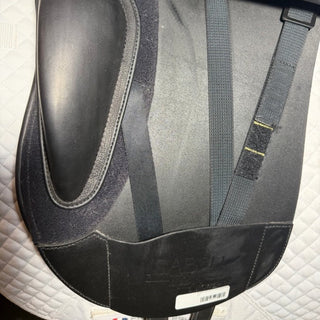 Bates Isabell Icon Dressage Black 17" ADJ 7 | Saddles Direct