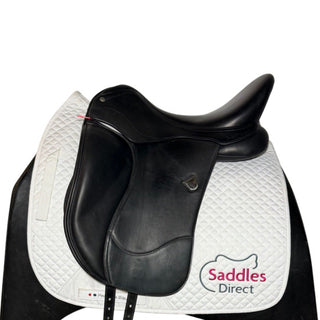 Bates Isabell Icon Dressage Black 17" ADJ 1 | Saddles Direct