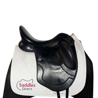 Bates Monoflap Artiste Dressage Size 0 16.5"/17" ADJ 2 | Saddles Direct