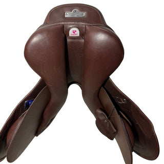 Bates Victrix Jump Brown 17" Adj 8 | Saddles Direct