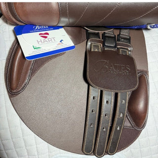 Bates Victrix Jump Brown 17" Adj 6 | Saddles Direct
