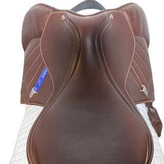 Bates Victrix Jump Brown 17" Adj 5 | Saddles Direct
