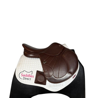 Bates Victrix Jump Brown 17" Adj 2 | Saddles Direct
