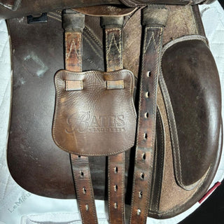 Bates VSD GP Brown 17" ADJ 8 | Saddles Direct
