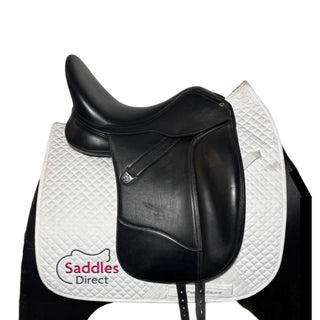 Bates WIDE+ Dressage Black 16.5" ADJ 2 | Saddles Direct