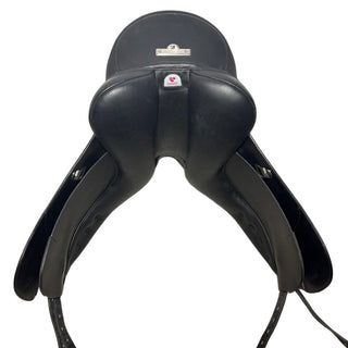 Bates WIDE+ Dressage Black 16.5" ADJ 7 | Saddles Direct