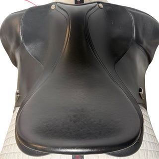 Bates Wide/Cob All Purpose GP Heritage Leather Black 16.5" ADJ 6 | Saddles Direct