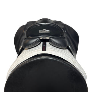 Bates Wide/Cob All Purpose GP Heritage Leather Black 16.5" ADJ 5 | Saddles Direct