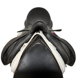 Bates Wide/Cob All Purpose GP Heritage Leather Black 18" ADJ 3 | Saddles Direct