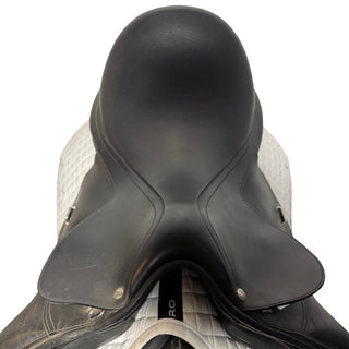 Bates Wide/Cob All Purpose GP Heritage Leather Black 18" ADJ 4 | Saddles Direct