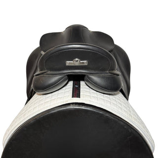 Bates Wide/Cob All Purpose GP Heritage Leather Black 18" ADJ 5 | Saddles Direct