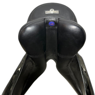 Bates Wide/Cob All Purpose GP Heritage Leather Black 18" ADJ 9 | Saddles Direct