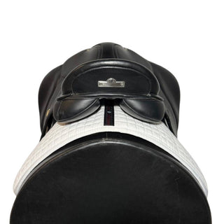 Bates Wide/Cob All Purpose GP Opulence Leather Black 17.5" ADJ 5 | Saddles Direct