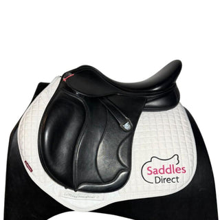 Bates Wide/Cob All Purpose GP Opulence Leather Black 17.5" ADJ 1 | Saddles Direct