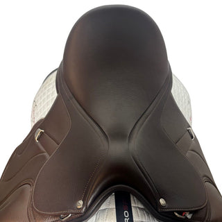 Bates Wide/Cob All Purpose GP Opulence Leather Brown 17" ADJ 4 | Saddles Direct