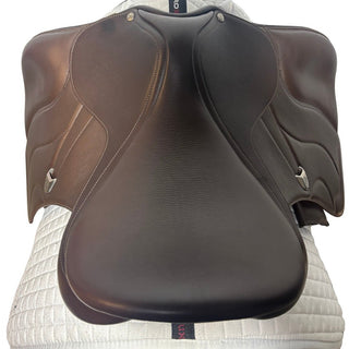 Bates Wide/Cob All Purpose GP Opulence Leather Brown 17" ADJ 6 | Saddles Direct