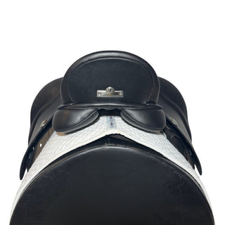 Bates Wide/Cob Dressage Heritage Leather Black 17.5" ADJ 5 | Saddles Direct