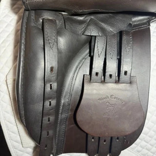 Black Country Classic Show Brown 17.5" M 7 | Saddles Direct
