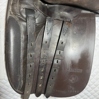 Black Country Classic Show Brown 17.5" W 7 | Saddles Direct