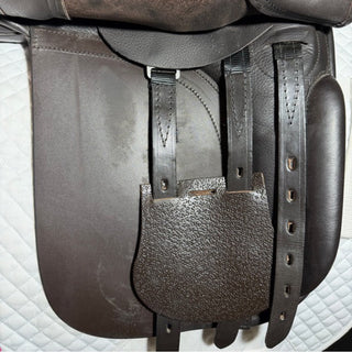 Black Country Classic Show Euro Tree Brown 17.5" W 8 | Saddles Direct