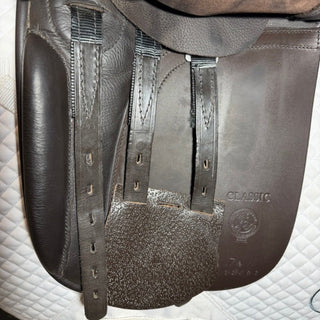 Black Country Classic Show Euro Tree Brown 17.5" W 7 | Saddles Direct