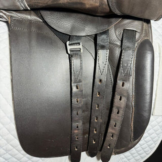 Black Country Classic Show Euro Tree Brown 17.5" W 8 | Saddles Direct