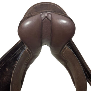 Black Country Classic Suede Working Hunter/Show Brown 16.5" M 9 | Saddles Direct